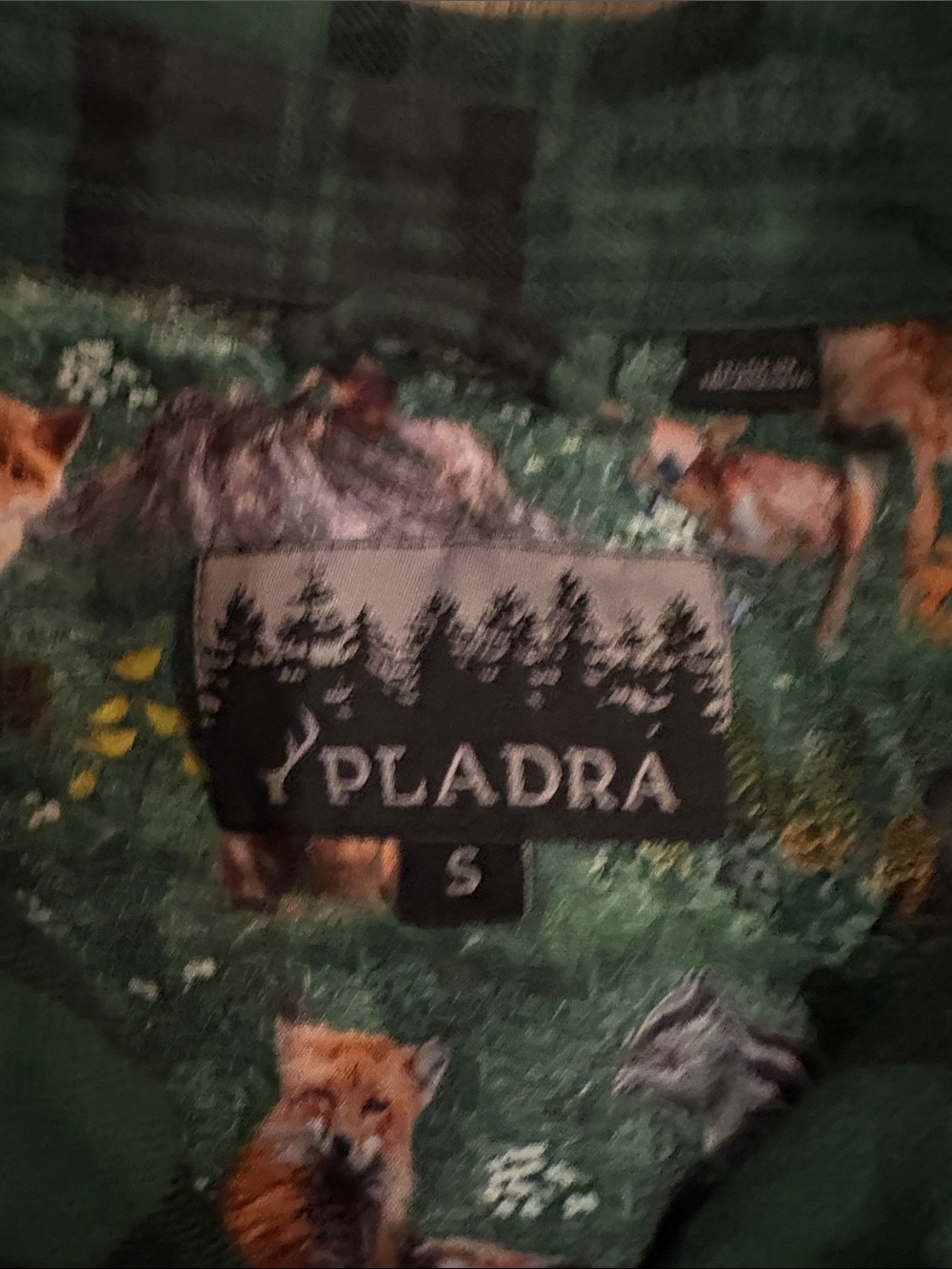 PLADRA Women's Every Day Flannel Shirt- Harbor Black small - Picture 6 of 9